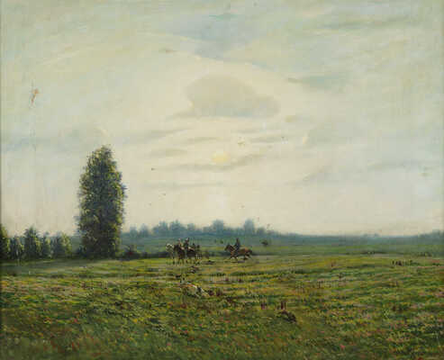 Кившенко Алексей Данилович. Осенний охотничий мотив 